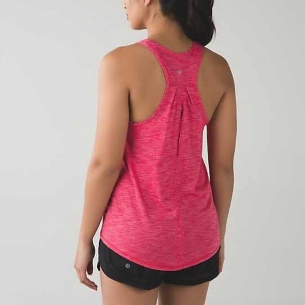 NWT Lululemon singlet tank pink